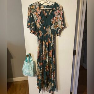 Flowy boho dress